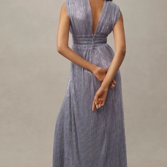 Sabina Musayev Emmeline Maxi Dress in Lavender size XS NWT - Picture 4 of 8
